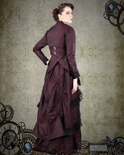 Ladies Victorian Edwardian Day Costume Size 10 Image
