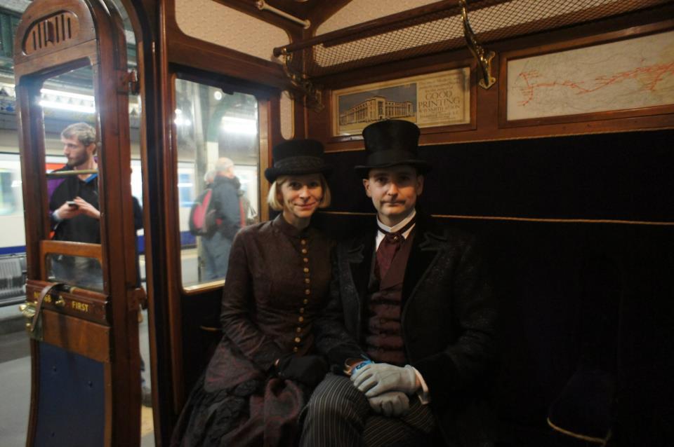 Ladies Victorian Edwardian Day Costume Size 10 Image