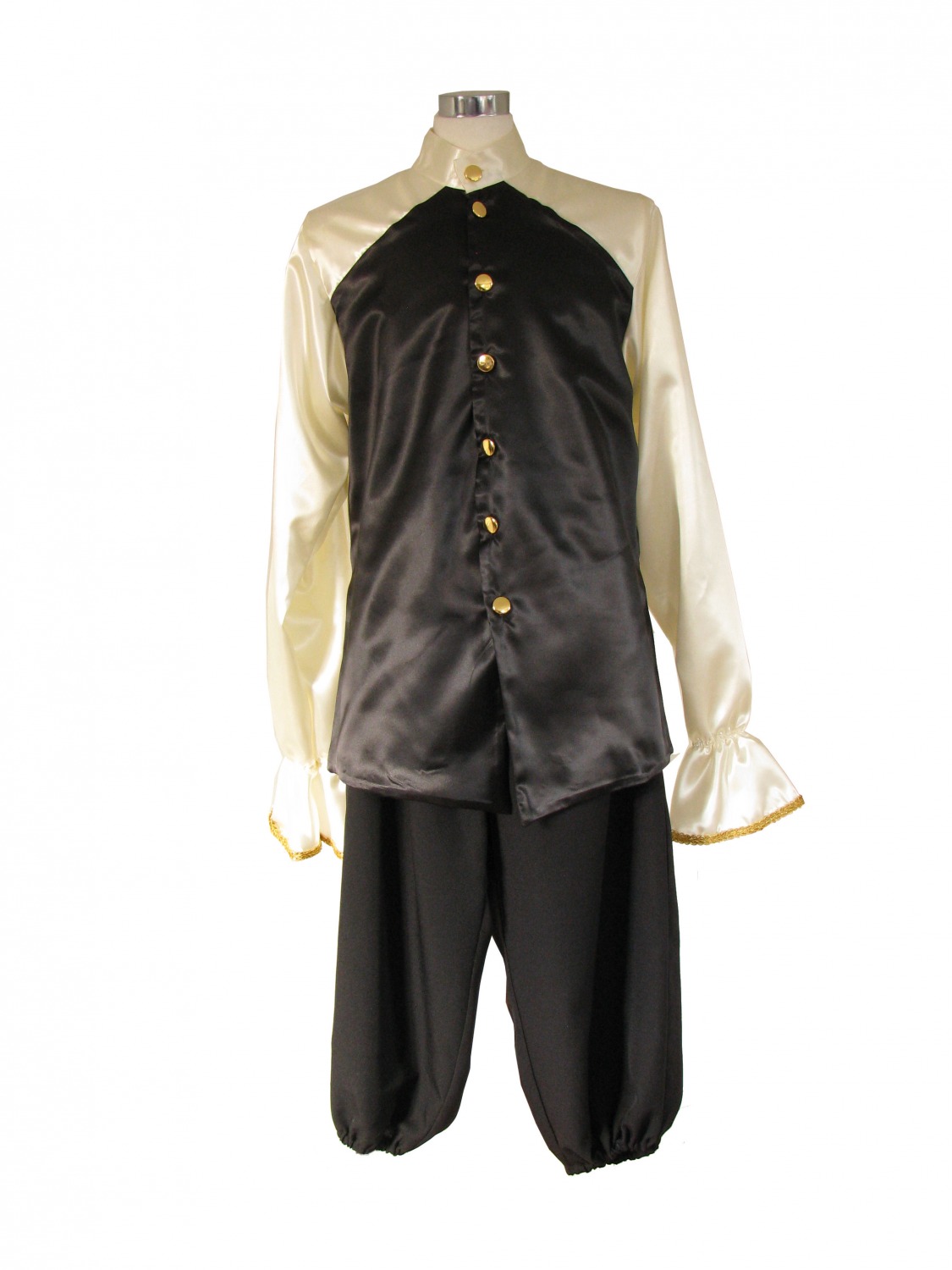 Deluxe Men's 18th Century Masked Ball Georgian Costume Image