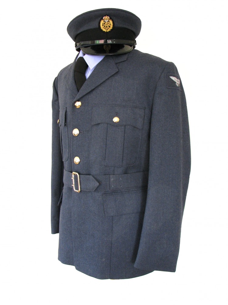 Men's 1940s Wartime RAF Uniform Jacket Chest 42" Image