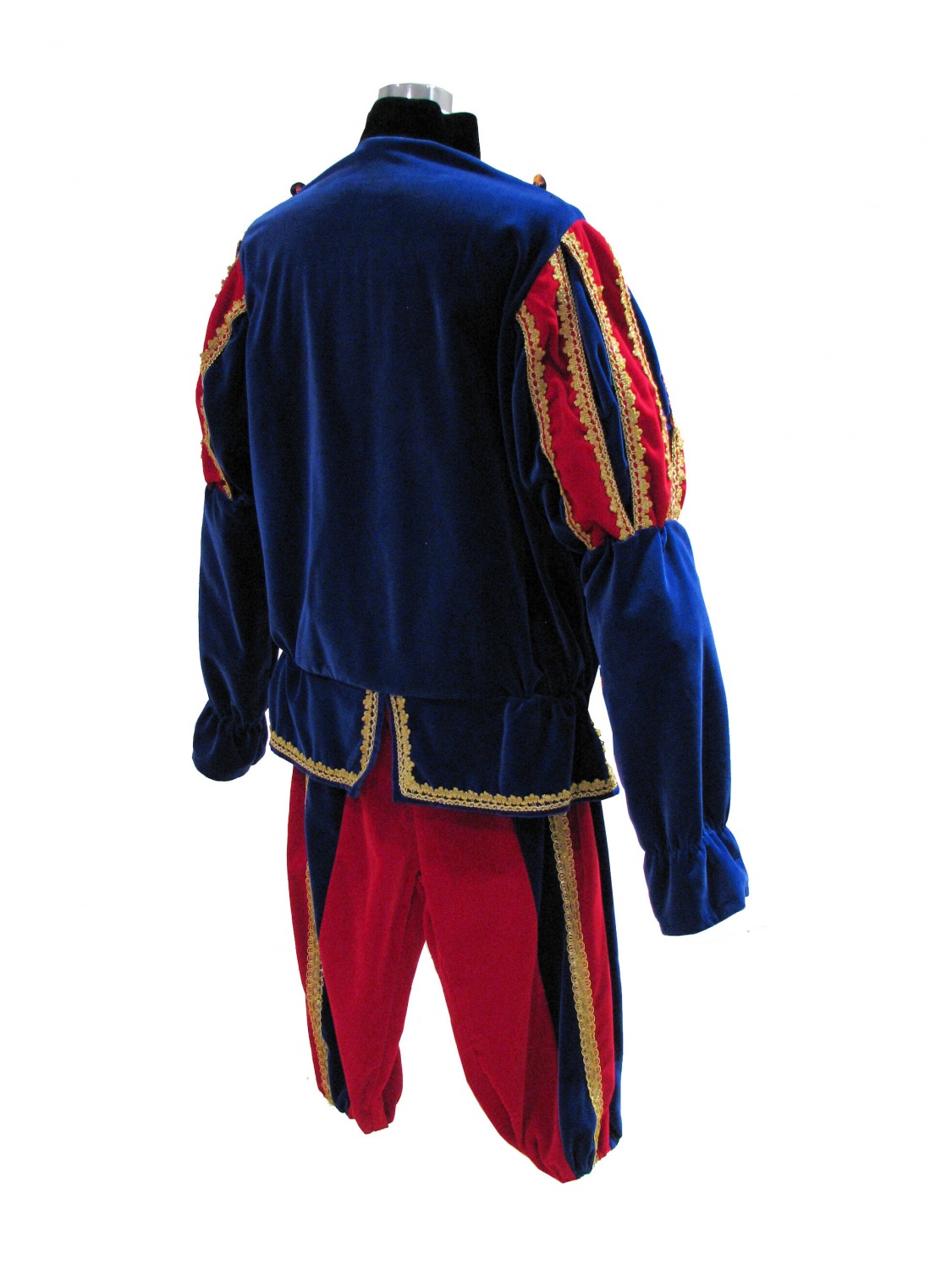 Men's Deluxe Medieval Tudor Elizabethan Costume Image