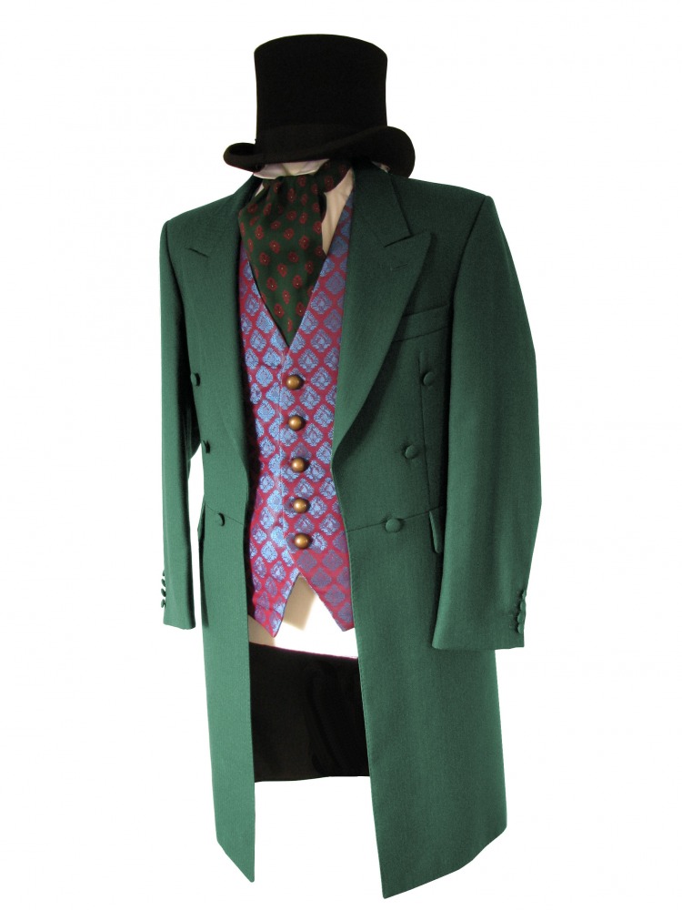 Men's Victorian Edwardian Costume Size Medium - Large - Complete ...