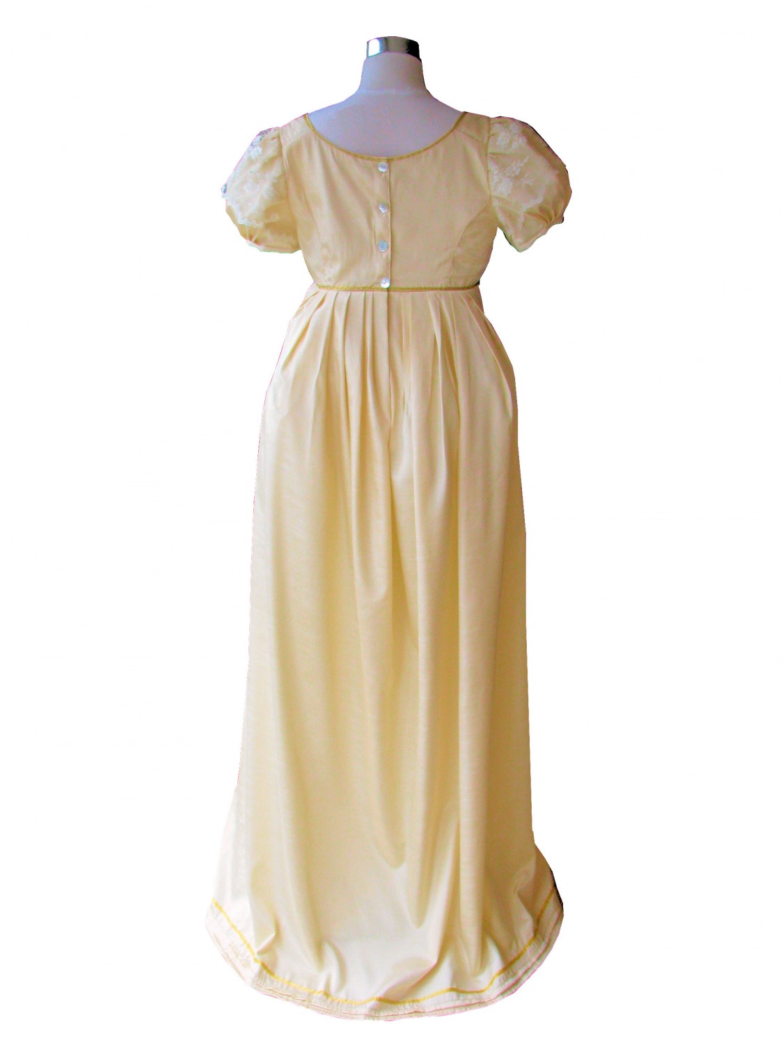 Ladies Regency Evening Ballgown Costume Size 6 Image