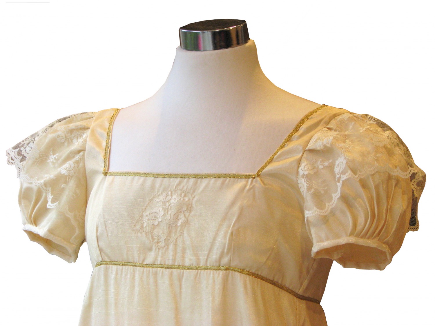 Ladies Regency Evening Ballgown Costume Size 6 Image