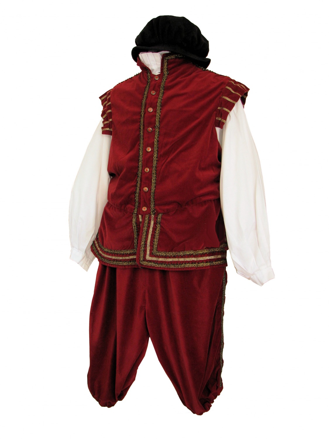 Men's Elizabethan Tudor Costume Image