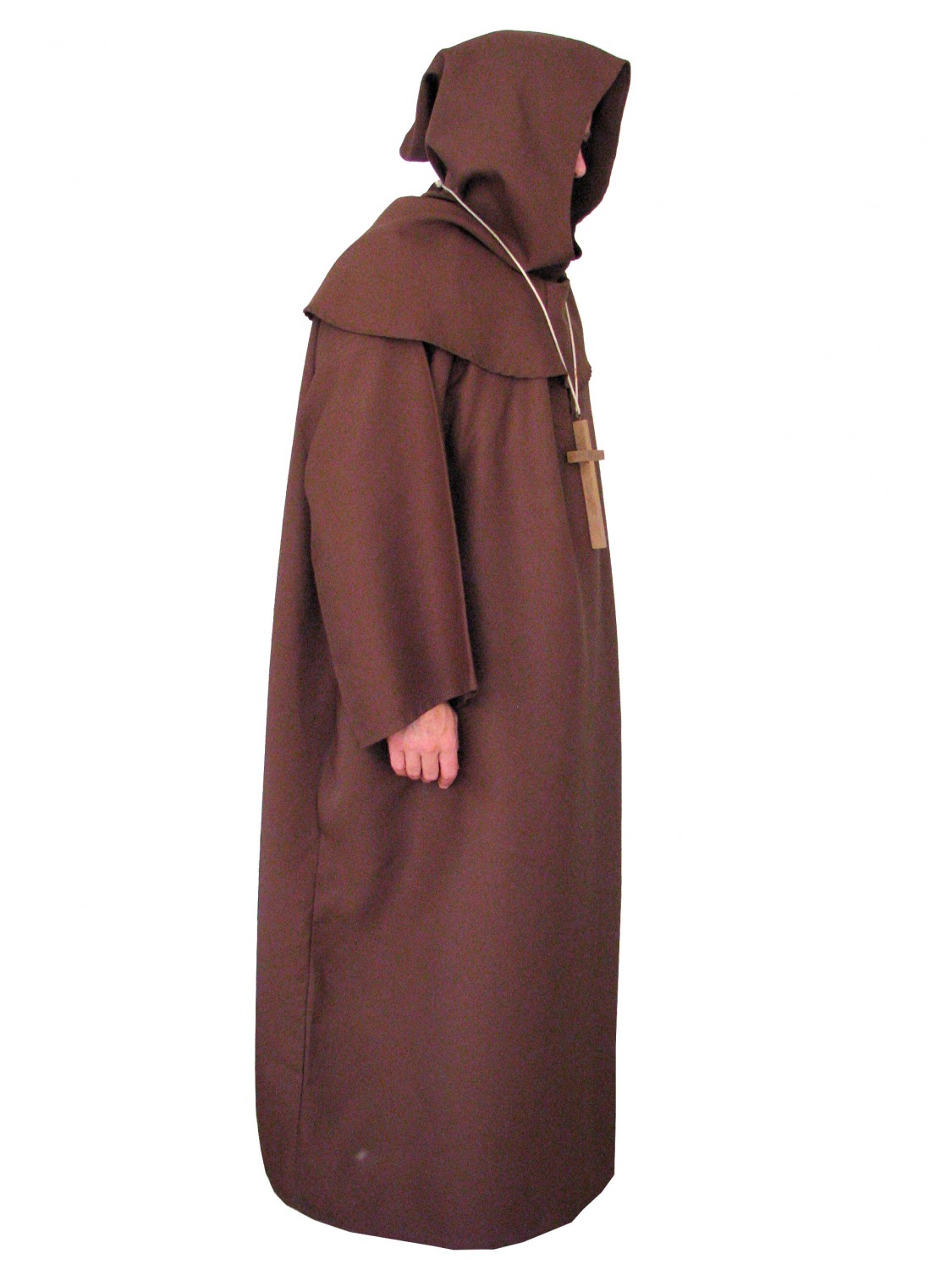 Men's Medieval Priest Monk Costume Image