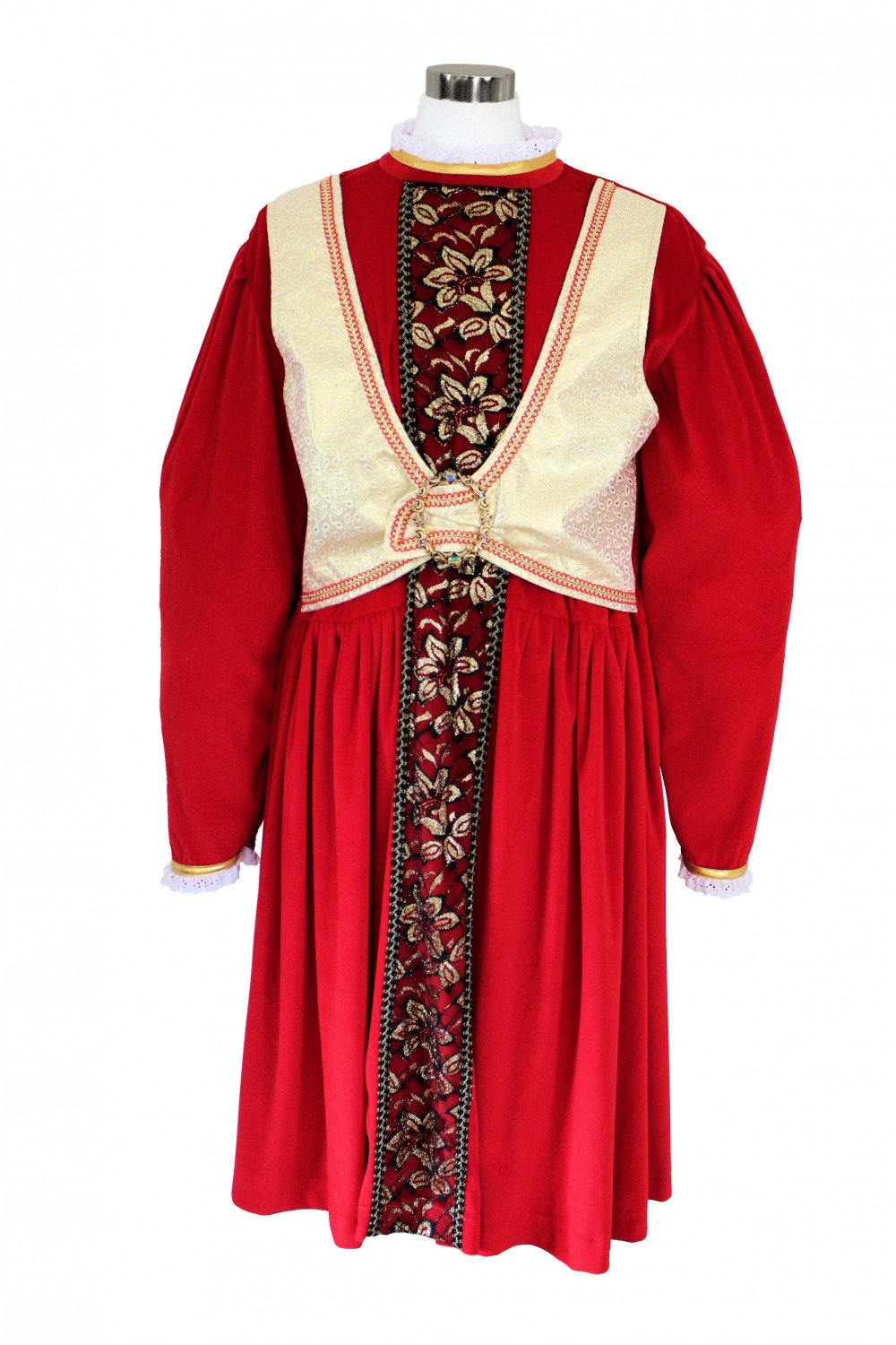 Men's Medieval Tudor Henry V111 Costume Image