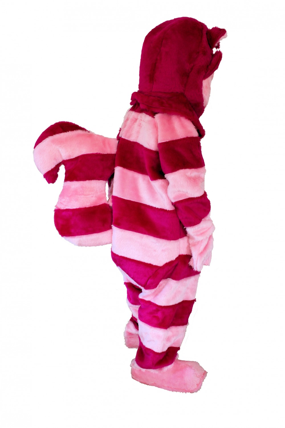 Men's Ladies' Alice In Wonderland Cheshire Cat Mascot Padded Deluxe Costume Image