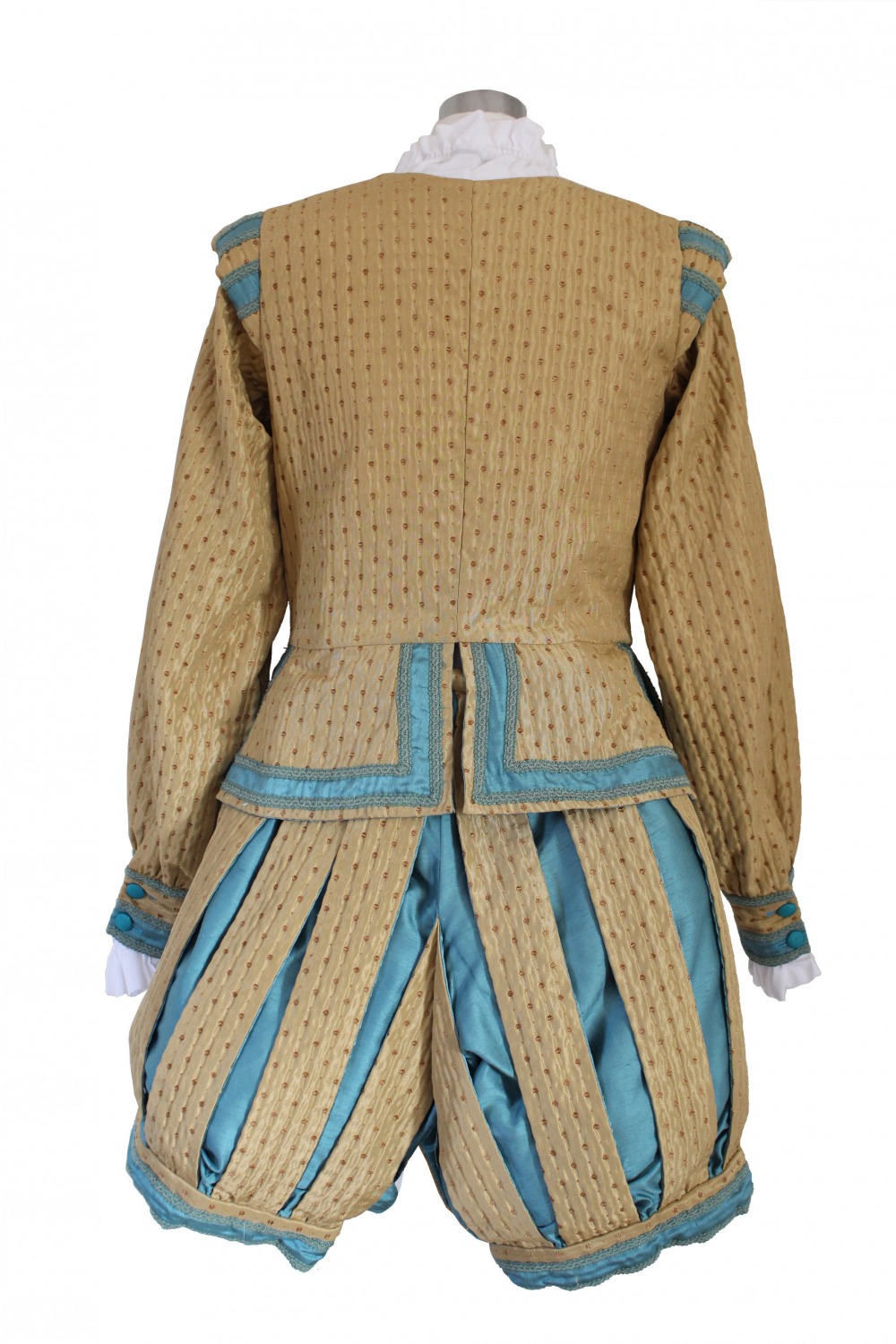 Men's Deluxe Medieval Tudor Elizabethan Costume Image