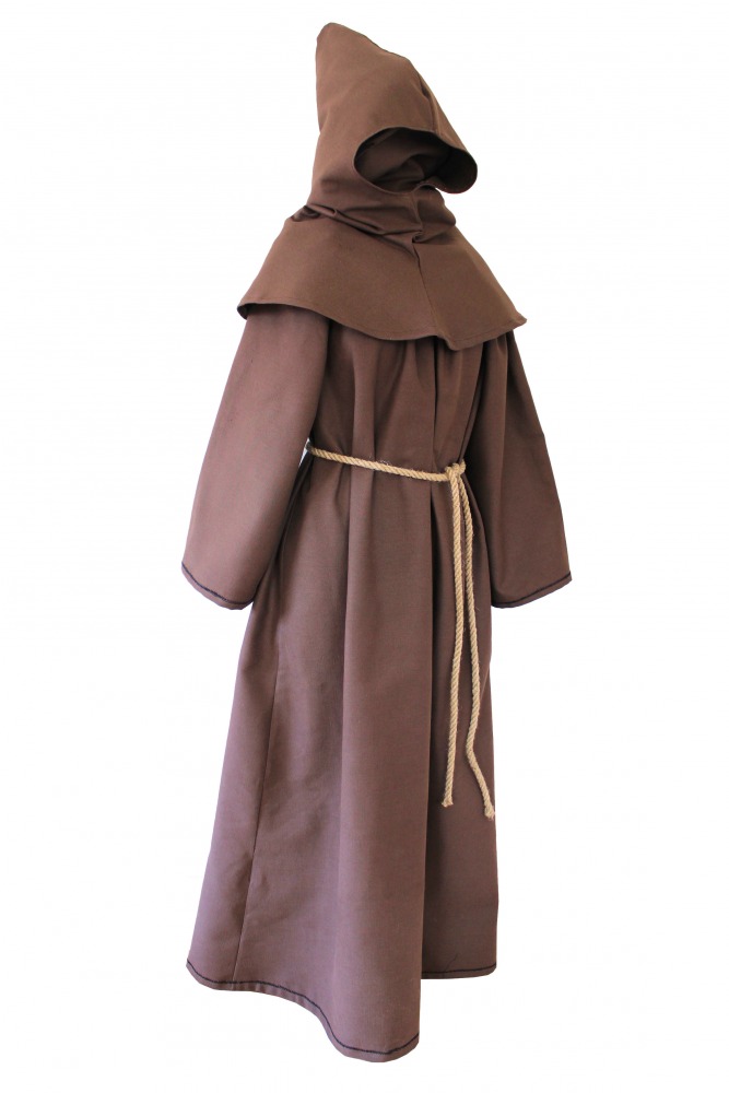 Men's Medieval Monk Priest Costume Image