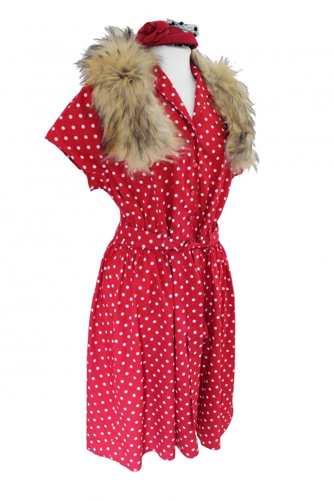 fancy dress 1940's ladies Style Tea Wartime Goodwood Costume Size 16 - 18 1940 outfits ladies