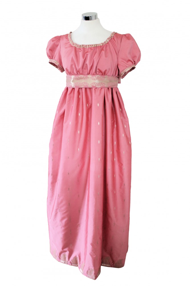 Ladies 19th Century Regency Jane Austen Evening Ball Gown Size 14 ...