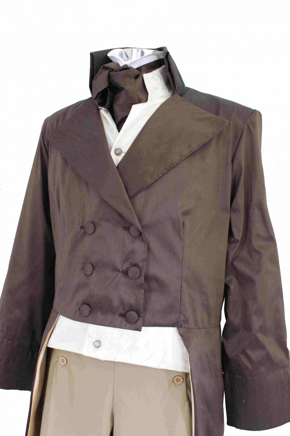 Men's Deluxe Regency Mr. Darcy Victorian Costume Size L/XL Image