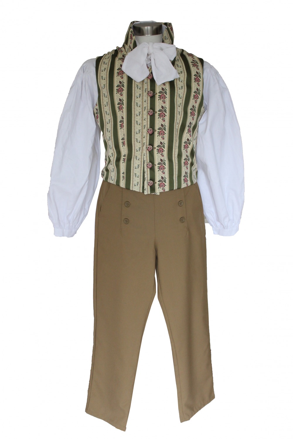 Deluxe Men's Regency Mr.Darcy Victorian Costume Size S M  Image
