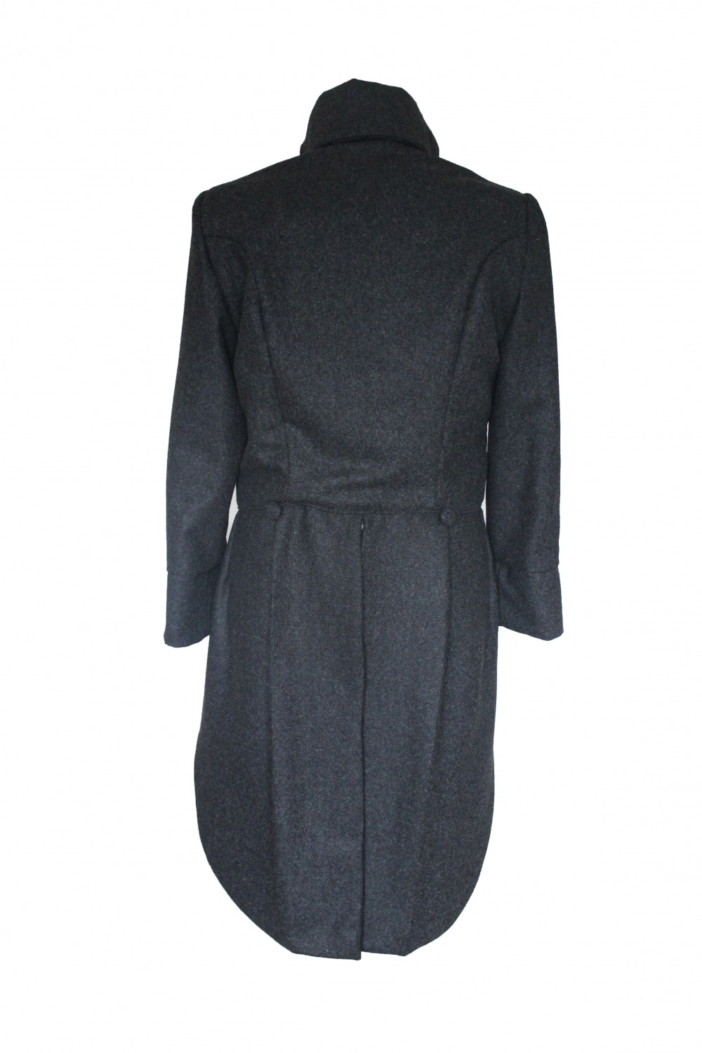 For Sale Men's Handmade Woolen Deluxe Mr.Darcy Regency Victorian Tailcoat Size Medium Ready To Go! Image