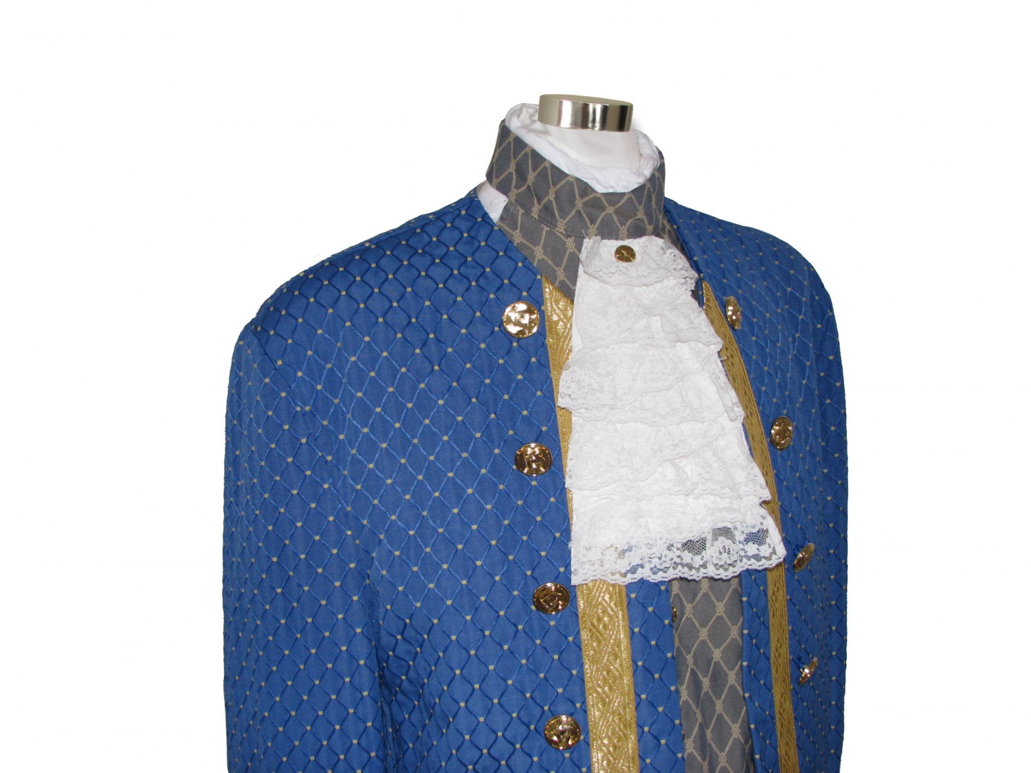 Mens 18th Century Masked Ball Masquerade Costume Image