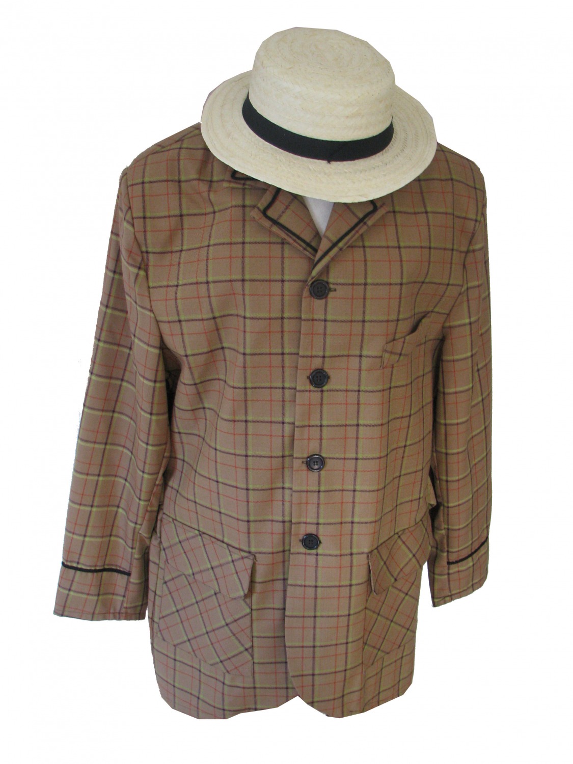 Men's Victorian Edwardian Sherlock Holmes Costume Image