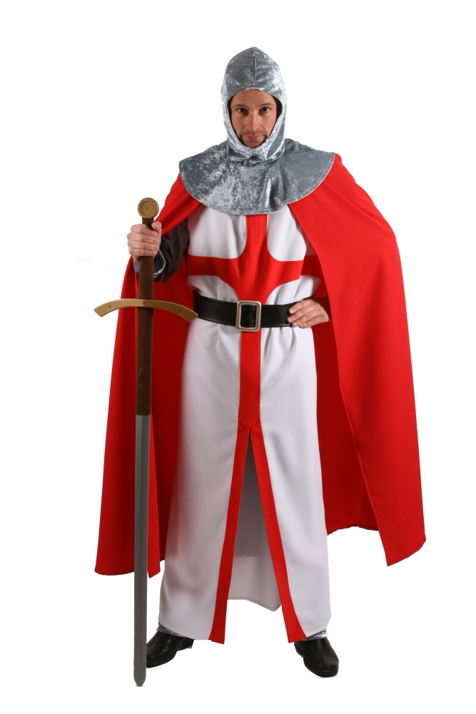 Mens Medieval Knight Costume Image