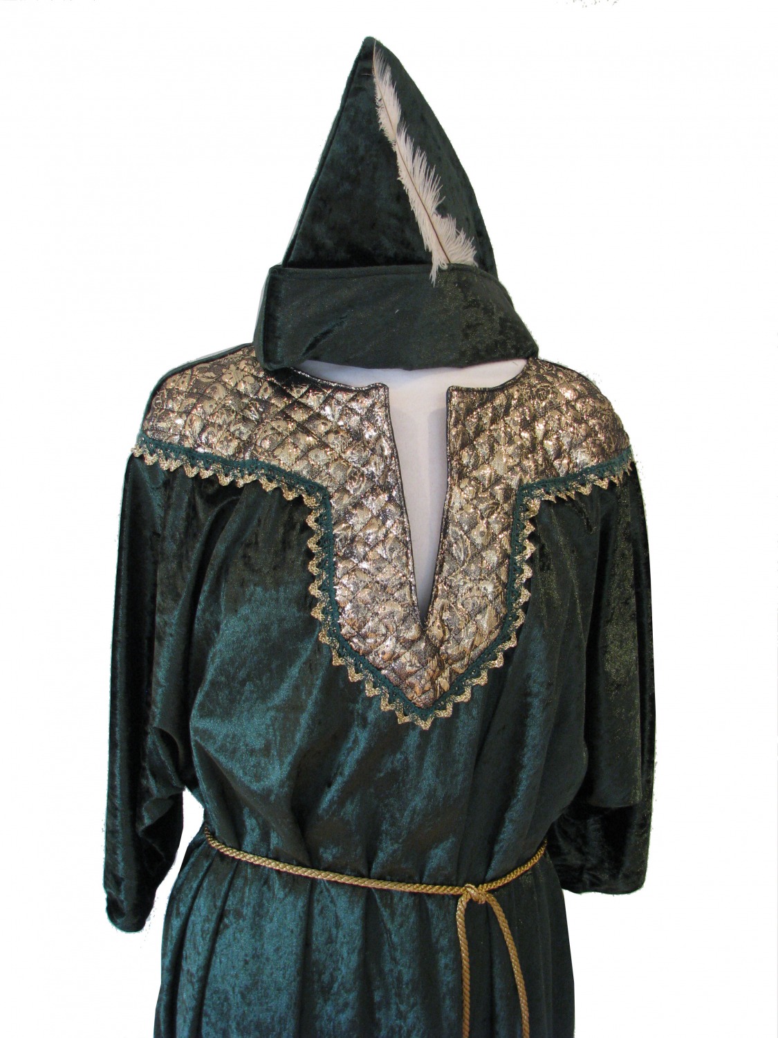 Mens Medieval Tudor Robin Hood Costume Image