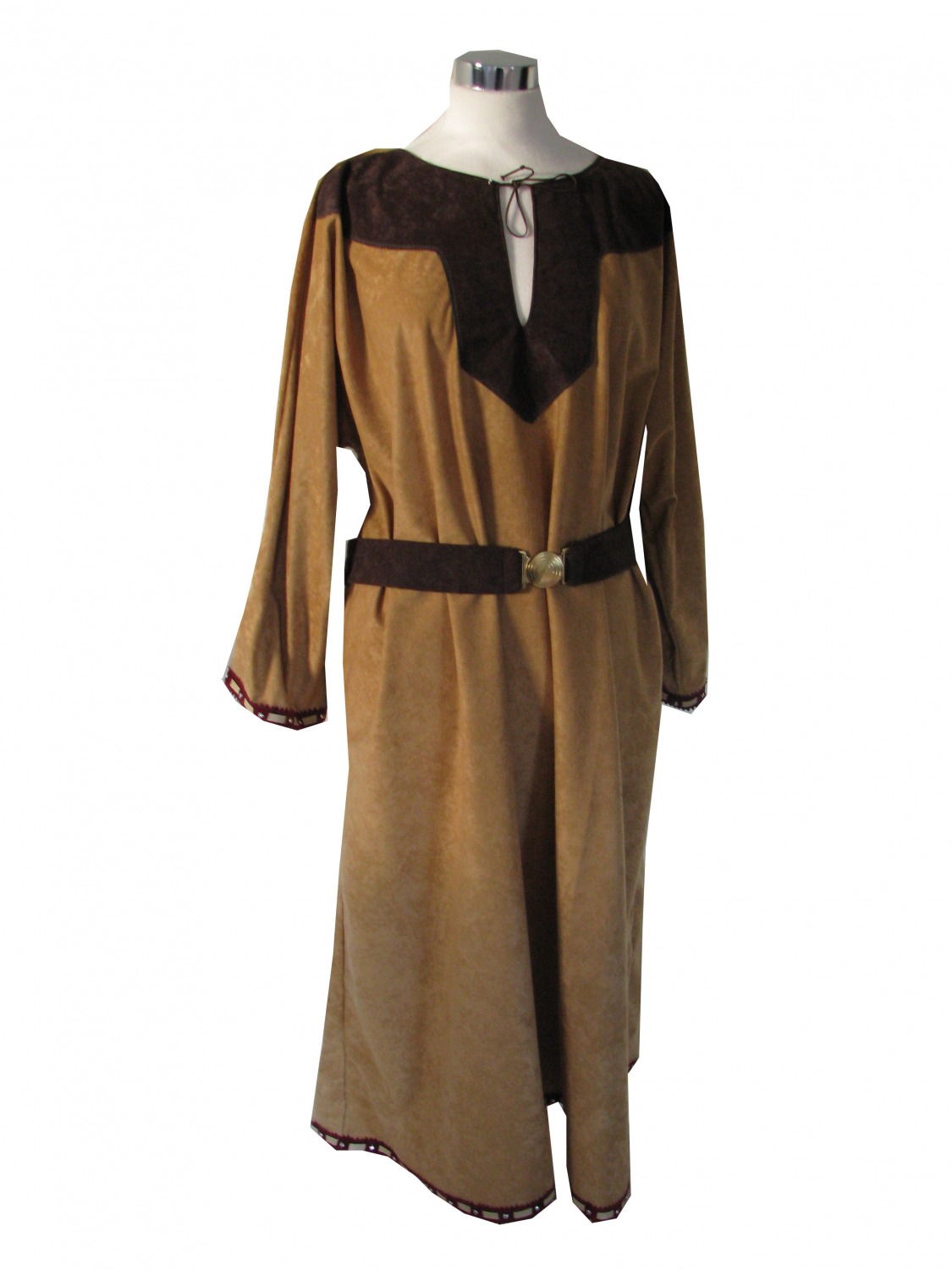 Ladies Saxon Viking Fancy Dress Costume Image