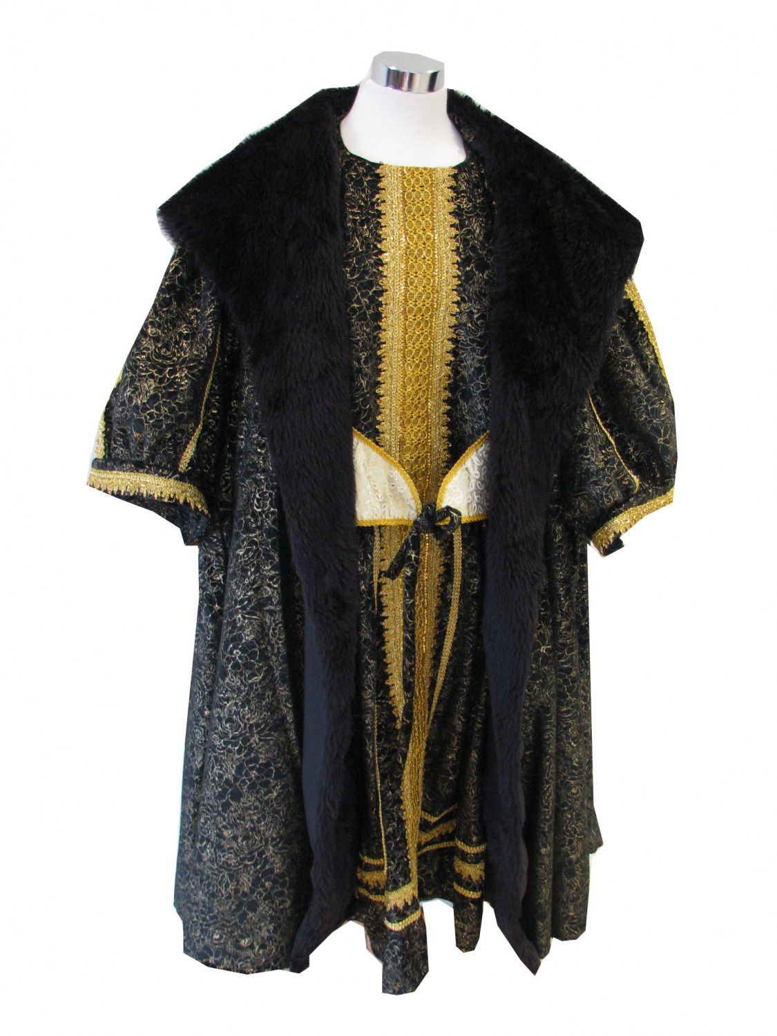 Mens Henry V111 Medieval Tudor Costume Image