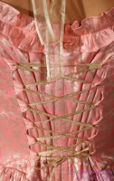 Ladies White Medieval Victorian Three Hooped Underskirt