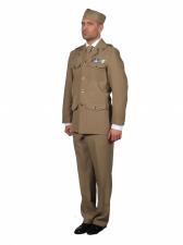 Men's 1940s Wartime WW11 Uniform Fancy Dress Costume (S/M)