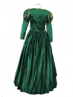 Medieval gown rear view