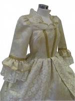 Ladies Long White Satin Over The Elbow Opera Gloves