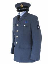 Men's 1940s Wartime RAF Uniform Jacket Chest 40" Image