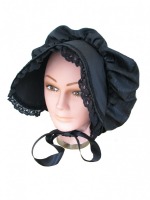 Ladies White Medieval Victorian Three Hooped Underskirt