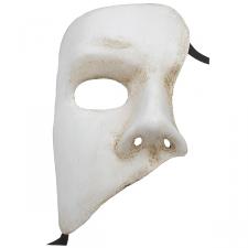 Men's White Phantom of The Opera Masquerade Mask