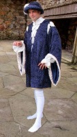Men's Medieval White Tights