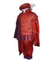 Men's Tudor Elizabethan Sir Walter Raleigh Costume