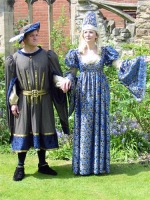 Men's Medieval White Tights
