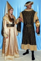 Men's Medieval White Tights