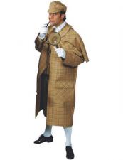 Men's Victorian Edwardian Sherlock Holmes Costume