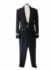 Men's 1940s Wartime Navy Officer Uniform