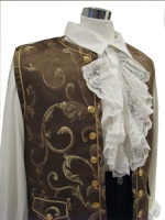 Men's Deluxe Masked Ball Georgian Wig