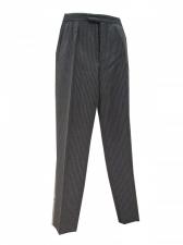 Men's Victorian Edwardian Pinstriped Morning Suit Trousers W44 L34 Image