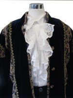 Men's 18th Century Georgian Masked Ball Shoes Size 40