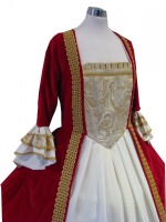 Ladies Victorian Regency White Lacy Gloves