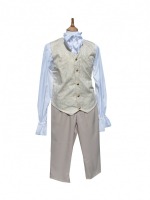 Men's Georgian Regency Edwardian Victorian White Gloves Size Large