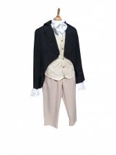 Men's Deluxe Regency Mr. Darcy Victorian Costume Size S/M Image