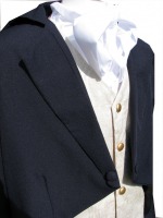 Men's Georgian Regency Edwardian Victorian White Gloves Size X Large