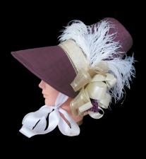Ladies Deluxe Jane Austen Regency Bonnet