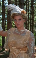 Ladies Long White Satin Over The Elbow Opera Gloves