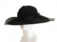 Ladies Deluxe Edwardian Downton Titanic Hat