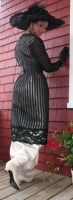 Ladies Deluxe Edwardian Downton Titanic Hat