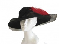 Ladies Deluxe Edwardian Downton Titanic Hat
